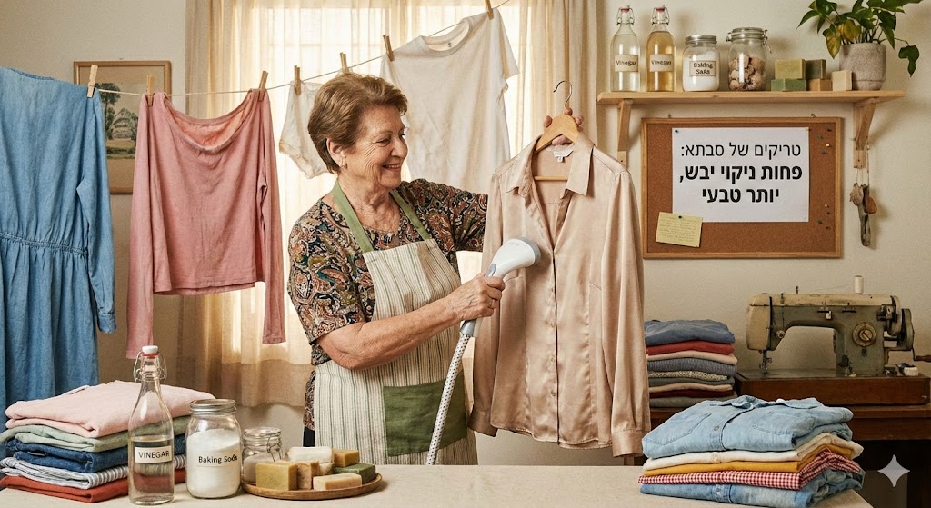 איך לשמור על הבגדים נקיים מבלי להוציא הרבה כסף על ניקוי יבש